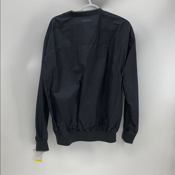 Cabela’s Rock pullover windbreaker black with pockets water and wind resistant M - Picture 9 of 9